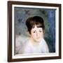 Head of a Woman, 1876-Pierre-Auguste Renoir-Framed Giclee Print