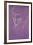 Head of a Woman, 1890s-Edward Burne-Jones-Framed Giclee Print