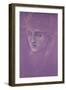 Head of a Woman, 1890s-Edward Burne-Jones-Framed Giclee Print