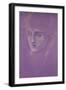 Head of a Woman, 1890s-Edward Burne-Jones-Framed Giclee Print