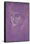 Head of a Woman, 1890s-Edward Burne-Jones-Framed Stretched Canvas