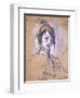 Head of a Woman, 1896-Henri de Toulouse-Lautrec-Framed Giclee Print