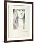 Head of a Woman, 1897-Fernand Khnopff-Framed Giclee Print