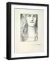 Head of a Woman, 1897-Fernand Khnopff-Framed Giclee Print