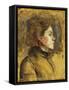 Head of a Woman, 1899-Henri de Toulouse-Lautrec-Framed Stretched Canvas