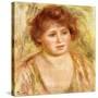 Head of a Woman, 1919-Pierre-Auguste Renoir-Stretched Canvas