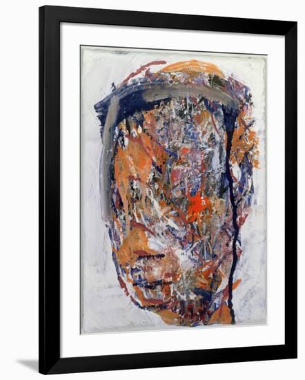 Head of a Woman, 1992-Stephen Finer-Framed Premium Giclee Print