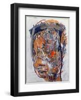 Head of a Woman, 1992-Stephen Finer-Framed Giclee Print