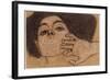 Head of a Woman, C.1907-8-Egon Schiele-Framed Giclee Print