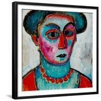 Head of a Woman, c.1912-Alexej Von Jawlensky-Framed Giclee Print