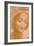 'Head of a Woman', c15th century, (1932)-Leonardo Da Vinci-Framed Giclee Print