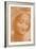 'Head of a Woman', c15th century, (1932)-Leonardo Da Vinci-Framed Giclee Print