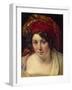 Head of a Woman in a Turban, Ca 1820-Anne-Louis Girodet de Roussy-Trioson-Framed Giclee Print