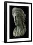 Head of a Woman in the Guise of a Goddess, 1St Century (Copper Alloy and Silver)-Roman-Framed Giclee Print