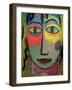 Head of a Woman 'Medusa', 1923-Alexej Von Jawlensky-Framed Giclee Print