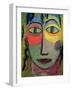 Head of a Woman 'Medusa', 1923-Alexej Von Jawlensky-Framed Giclee Print