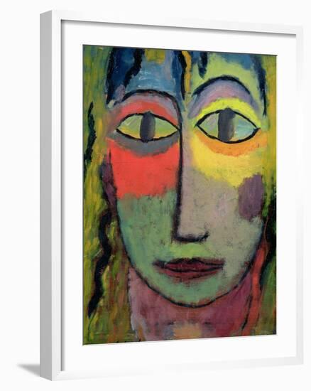 Head of a Woman 'Medusa', 1923-Alexej Von Jawlensky-Framed Giclee Print