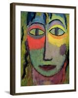 Head of a Woman 'Medusa', 1923-Alexej Von Jawlensky-Framed Giclee Print