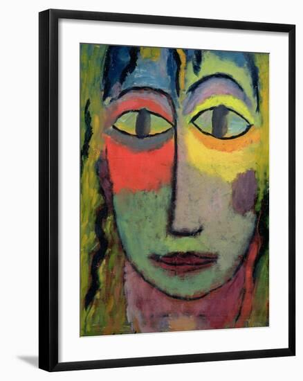 Head of a Woman 'Medusa', 1923-Alexej Von Jawlensky-Framed Giclee Print