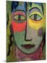 Head of a Woman 'Medusa', 1923-Alexej Von Jawlensky-Mounted Giclee Print