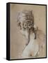 Head of a Woman Seen from Behind, circa 1740-Francois Boucher-Framed Stretched Canvas