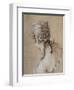 Head of a Woman Seen from Behind, circa 1740-Francois Boucher-Framed Giclee Print