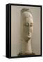 Head of a Woman (Stone)-Amedeo Modigliani-Framed Stretched Canvas