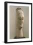 Head of a Woman (Stone)-Amedeo Modigliani-Framed Giclee Print