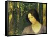 Head of a Woman, Tete de Femme-Henri Martin-Framed Stretched Canvas