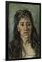Head of a Woman with Open Hair, 1885-Vincent van Gogh-Framed Giclee Print