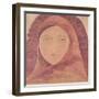 Head of a Woman-Rabindranath Tagore-Framed Giclee Print