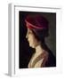 Head of a Woman-Georges de La Tour-Framed Giclee Print