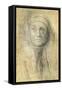 Head of a Woman-Michelangelo Buonarroti-Framed Stretched Canvas