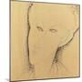 Head of a Woman-Amedeo Modigliani-Mounted Giclee Print