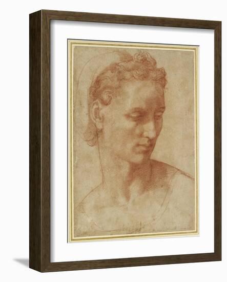 Head of a Woman-Baccio Bandinelli-Framed Giclee Print