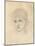Head of a Woman-John Melhuish Strudwick-Mounted Giclee Print