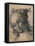 Head of a Woman-Andrea Verrocchio-Framed Stretched Canvas