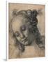 Head of a Woman-Andrea Verrocchio-Framed Art Print