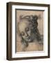 Head of a Woman-Andrea Verrocchio-Framed Art Print