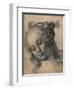 Head of a Woman-Andrea Verrocchio-Framed Art Print