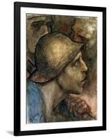 Head of a Worker-Constantin Meunier-Framed Premium Giclee Print