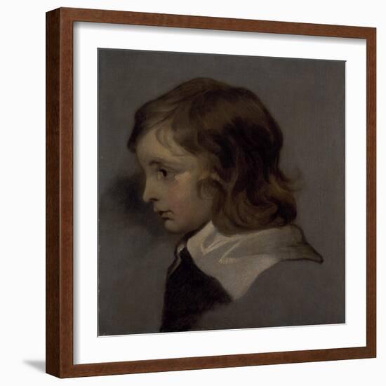 Head of a Young Boy-Sir Peter Lely-Framed Giclee Print