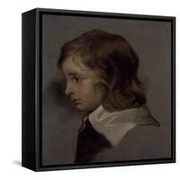 Head of a Young Boy-Sir Peter Lely-Framed Stretched Canvas