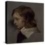 Head of a Young Boy-Sir Peter Lely-Stretched Canvas