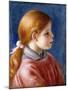 Head of a Young Girl, 1888-Pierre-Auguste Renoir-Mounted Giclee Print