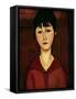 Head of a Young Girl, 1916-Amedeo Modigliani-Framed Stretched Canvas