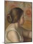 Head of a Young Girl, c.1890-Pierre-Auguste Renoir-Mounted Giclee Print