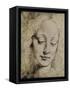 Head of a Young Girl-Leonardo da Vinci-Framed Stretched Canvas