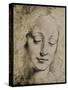 Head of a Young Girl-Leonardo da Vinci-Stretched Canvas