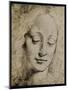 Head of a Young Girl-Leonardo da Vinci-Mounted Giclee Print